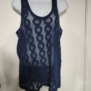 Banana Republic Crochet Knit Top XS